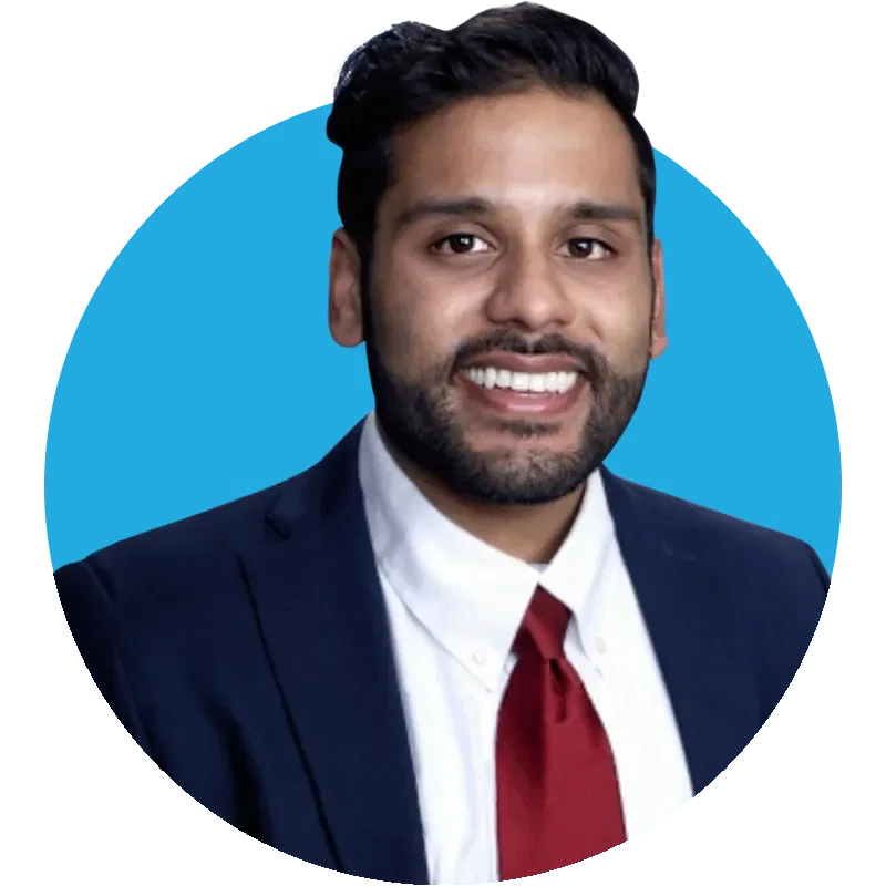 A photo of Dr. Rikesh Patel.